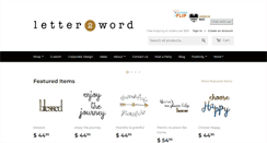 Desktop Screenshot of letter2word.com